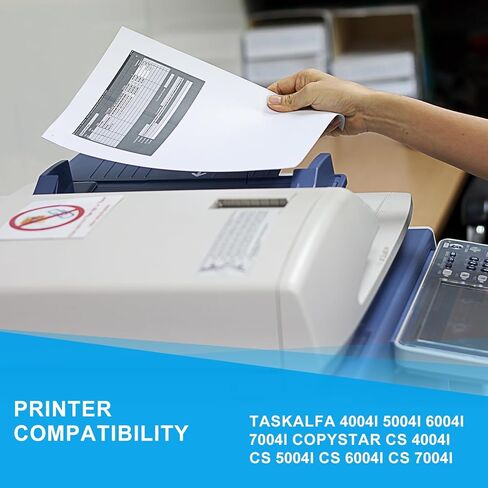 خرطوشة حبر TK-6347 TK6347 TK6347K 1T02XF0US0 متوافقة مع طابعات Taskalfa 4004i 5004i 6004i 7004i Copystar CS 4004i CS 5004i CS 6004i CS 7004i|40,000 صفحة، عبوة واحدة باللون الأسود in Kuwait