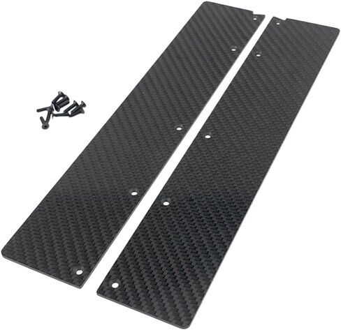 2Pcs Carbon Fiber RC Chassis Side Skirts Side Panels Widening Kit (46mm/ 56mm) for 1/7 Felony & Infraction V2 6s BLX All-Road Truck RTR Upgrade Part(46MM) in Kuwait
