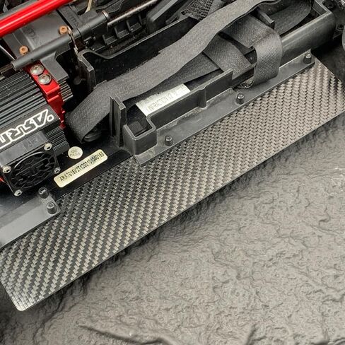 2Pcs Carbon Fiber RC Chassis Side Skirts Side Panels Widening Kit (46mm/ 56mm) for 1/7 Felony & Infraction V2 6s BLX All-Road Truck RTR Upgrade Part(46MM) in Kuwait