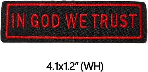 Set of 10 -Psalm 144:1 Iron-on/Sew-on Patch Embroidered Applique Emblem for Clothes, Dress, Hat, Jeans, DIY Accessories (10) in Saudi Arabia