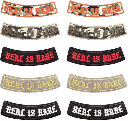 Set of 10 -Psalm 144:1 Iron-on/Sew-on Patch Embroidered Applique Emblem for Clothes, Dress, Hat, Jeans, DIY Accessories (10) in Saudi Arabia