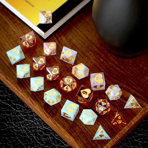 قوالب راتينج صندوق النرد من السيليكون، علبة نرد مستديرة، قالب راتنج DND حامل النرد قالب صب للتخزين 7 قوالب متعددة السطوح D&D، سهلة الحمل، هدية DND (قالب صندوق النرد) in Kuwait