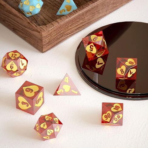 قوالب راتينج صندوق النرد من السيليكون، علبة نرد مستديرة، قالب راتنج DND حامل النرد قالب صب للتخزين 7 قوالب متعددة السطوح D&D، سهلة الحمل، هدية DND (قالب صندوق النرد) in Kuwait