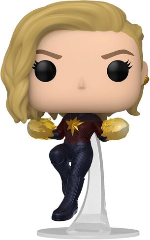 Funko Pop! The Marvels Set of 6 - Carole Danvers/Captain Marvel, Monica Rambeau/Photon, Kamala Khan/Ms Marvel, DAR-Benn, Nick Fury with Flerkitten and Prince Yan in Saudi Arabia