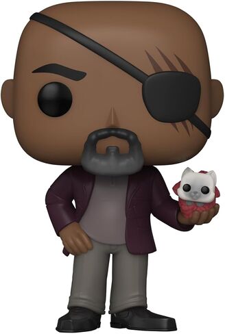 Funko Pop! The Marvels Set of 6 - Carole Danvers/Captain Marvel, Monica Rambeau/Photon, Kamala Khan/Ms Marvel, DAR-Benn, Nick Fury with Flerkitten and Prince Yan in Saudi Arabia