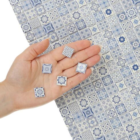 150 pcs, Dollhouse Flooring, 1:12 Scale Doll House Tiles, Miniature Checkerboard Floor, REDUCIO! in Kuwait