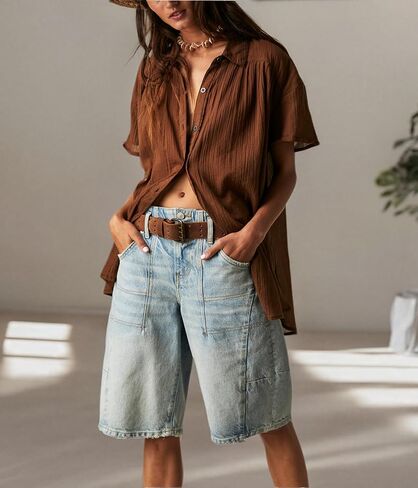 Free People Women's Float Away Shirt in Saudi Arabia