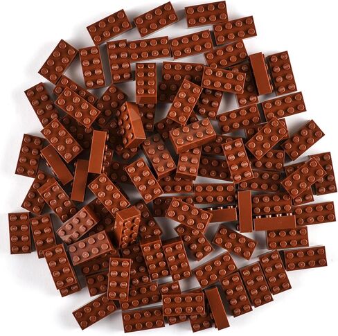 Strictly Briks Compatible with Lego Classic Bricks Starter Kit, Blue, Green, Red & Yellow, 2x4 Studs - Creative Play Set for Above 3 - Compatible with All Brands - 96 Piece Building Blocks for Kids in Saudi Arabia