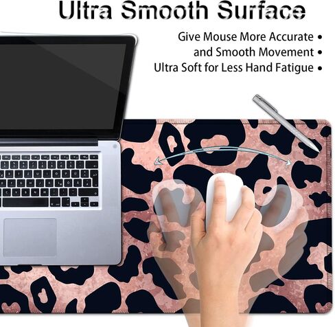 Desk Pad, Keyboard Mouse Pad Set, Extended Gaming Mouse Pad+ Ergonomics Memory Foam Wrist Rest Support,31.5x11.8in Waterproof Large Mouse Pad for Home Office,Chaos Coordinator Sunflower XXL Mouse Mat in Kuwait