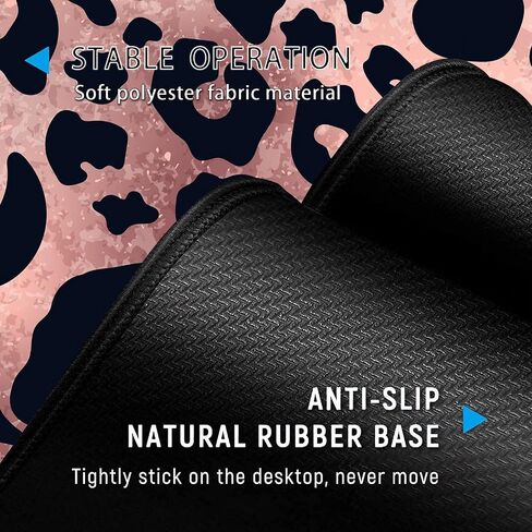 Desk Pad, Keyboard Mouse Pad Set, Extended Gaming Mouse Pad+ Ergonomics Memory Foam Wrist Rest Support,31.5x11.8in Waterproof Large Mouse Pad for Home Office,Chaos Coordinator Sunflower XXL Mouse Mat in Kuwait