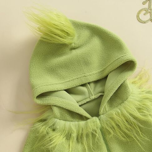 Eadrioss Cute Animal Costume for Toddler Baby Girl Boy Halloween Costume Fuzzy Warm Fall Winter Clothes Halloween Gifts in Kuwait
