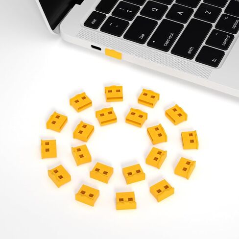 20 قطعة منفذ USB من النوع A سدادة مضادة للغبار، غطاء منفذ USB مضاد للغبار متوافق مع واقيات منافذ الكمبيوتر المحمول والكمبيوتر المحمول لمنافذ USB من النوع A أنثى (أحمر) in Saudi Arabia