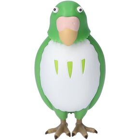 ensky - The Boy and The Heron - UN-04 Yes Nod Tilting Figure The Parakeet (Green), Studio Ghibli Official Merchandise