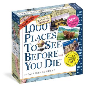 1,000 Places to See Before You Die Page-A-Day Calendar 2021