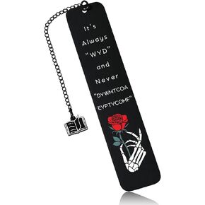 Dark Romance Merch, Spicy Bookmarks for Her Dark Romance Bookmark for Reading Lovers Funny Bookmarks Cute Bookish Gifts for Book Lovers Rose Flowers Bookmark for Women Birthday Gifts