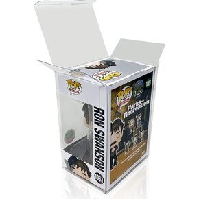 (20 Pack) EcoTEK Protectors Pop Protector Compatible with - 0.50mm 4" Inch Funko POP! Figures, Strong, Clear Pop Case, Acid Free