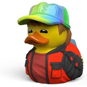 TUBBZ Boxed Edition 2015 Marty McFly Collectible Vinyl Rubber Duck Figure - Official Back to The Future Merchandise - Retro Comedy Action Film Movies
