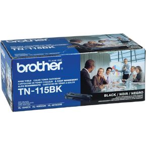Brother TN115BK, TN115C, TN115M, TN115Y High Yield Black, Cyan, Magenta and Yellow Toner Cartridge Set
