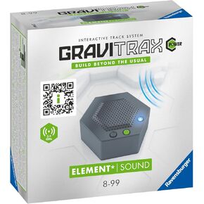 Ravensburger GraviTrax Power Element Sound - تشغيل الرخام، وألعاب STEM والبناء للأطفال من سن 3 سنوات فما فوق - هدايا للأطفال