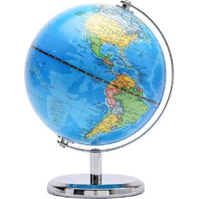 Antique Globe Dia 5.5-inch / 14cm- Educational/Geographic - English Map