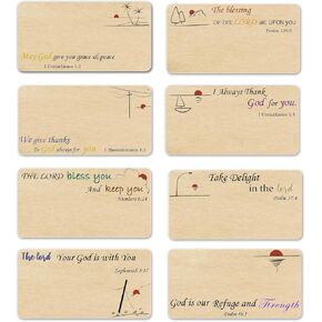 Bible Verse Name Tag Stickers 3.5x2.2 Inch Christian Name Tag Stickers Kraft Paper Motivational Quote Label Classroom School Supplies 240 Pcs