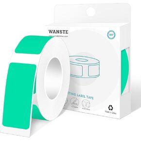 210PCS Bright Gold Rectangular Thermal Sticker, 14 x 30 mm (0.55 x 1.18 Inch) Adhesive Label Printer Tape Paper, Suitable for Office,Classroom,Family