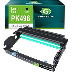 GREENBOX Remanufactured PK496 Drum Unit 30,000 Pages Compatible for 2330 2330D 2330DN 2350 2350D 2350DN 3330DN 333DN 3335DN Printer for 330-2663 330-2646 330-4133 330-5208 330-8988