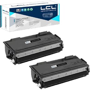 LCL Compatible Toner Cartridge Replacement for Brother TN460 TN-430 TN-460 TN430 6000 Pages DCP-1200 DCP-1400, HL-1030 HL-1230 HL-1240 HL-1250 HL-1270n HL-1430 HL-1435 HL-1440 HL-1450 (2-Pack Black)