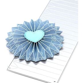 KSCRAFT Diamond Rosette Metal Cutting Dies Stencils for DIY Scrapbooking/Photo Album Decorative Embossing DIY Paper Cards (Medium)