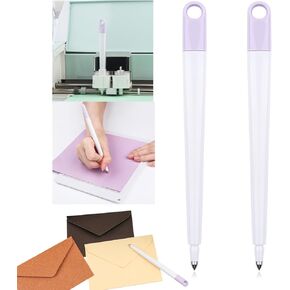BAOFALI 2 Pack/Set Scoring Stylus for Cricut Maker 3/Maker/Explore 3/Air 2/Air,Scoring Tool Pen for Folding Cards Envelopes Boxes 3D Projects 6.3x0.5inch (16x1.3cm)