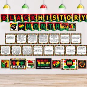43 Black History Month Posters - Black History Month Bulletin Boards Decorating Classrooms Inspirational Posters African African American Schools Art Posters Classroom Bulletin Boards Hanging Banners