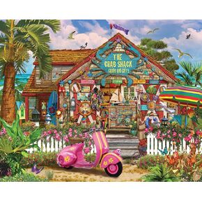 White Mountain Puzzles The Crab Shack, 1000 Piece Jigsaw Puzzle