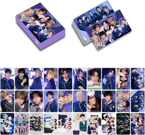 8Pack/240PCS Stray-Kids Photocards,Stray-Kids Lomo Cards Greeting Cards for Collection(Pink) in Kuwait