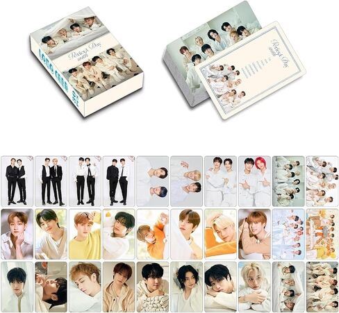 8Pack/240PCS Stray-Kids Photocards,Stray-Kids Lomo Cards Greeting Cards for Collection(Pink) in Kuwait
