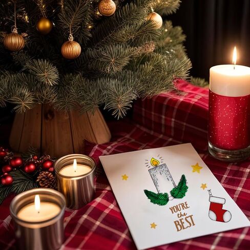 Christmas Trees Clear Stamps and Dies for Card Making, Christmas Wreath House Rubber Stamps Xmas Trees Frame Cutting Dies Sets for Scrapbooking Journaling Crafts Supplies in Saudi Arabia