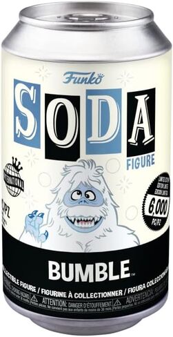 Funko Vinyl SODA: Rudolph-Bumble - Glitter Chase - (Styles May Vary) - Rudolph The Red-Nosed Reindeer - Collectable Vinyl Figure - Gift Idea - Official Merchandise - Toys for Kids & Adults in Saudi Arabia