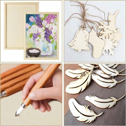 12 حزمة من أوراق خشب الزيزفون مقاس 11.8 × 11.8 بوصة للحرف اليدوية، صفائح خشبية غير مكتملة سميكة بسمك 1/8 بوصة مع أسطح ناعمة، صفائح خشب رقائقي للقطع بالليزر، وحرق الخشب، والنماذج المعمارية، والتلطيخ، والرسم in Kuwait