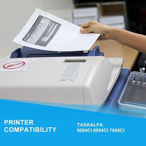 خرطوشة حبر BUEGOO TK8557 TK-8557 متوافقة مع خرطوشة حبر TK-8557K TK-8557C TK-8557M TK-8557Y لطابعات TASKalfa 5054ci 6054ci 7054ci (أسود سماوي أرجواني أصفر، 4 عبوات) in Kuwait