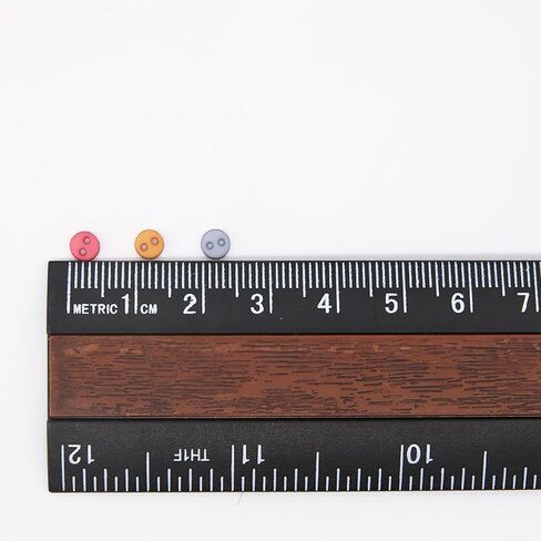 4mm / 0.16 inches Super Tiny Polyester Matte Finish Round Buttons, Mini Buttons, in 24 Colors, Micro Mini Buttons, Perfect for Doll Clothes (10PCS) in Saudi Arabia