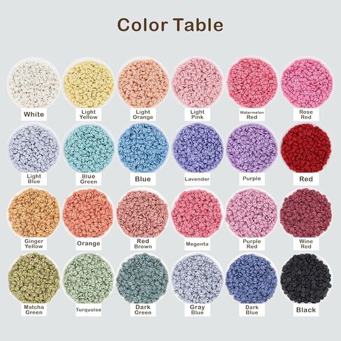 4mm / 0.16 inches Super Tiny Polyester Matte Finish Round Buttons, Mini Buttons, in 24 Colors, Micro Mini Buttons, Perfect for Doll Clothes (10PCS) in Saudi Arabia