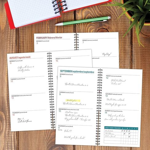 Willow Creek Press Planning Era 2025 Softcover Spiral-Bound Weekly Planner (3.5" x 6.5") in Saudi Arabia