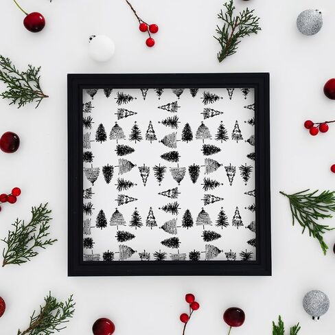 Christmas Background Clear Stamps for Card Making Christmas Tree Background Rubber Stamps Winter Christmas Transparent Silicone Seal for Gift Card DIY Scrapbooking Embossing Craft Supplies in Saudi Arabia