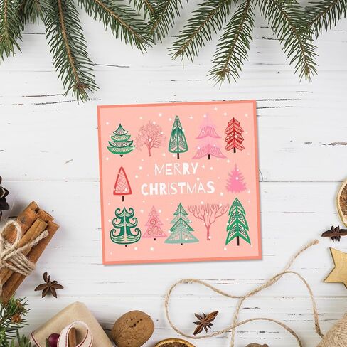 Christmas Background Clear Stamps for Card Making Christmas Tree Background Rubber Stamps Winter Christmas Transparent Silicone Seal for Gift Card DIY Scrapbooking Embossing Craft Supplies in Kuwait