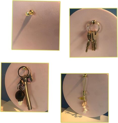 100Pcs Push Pins Gold, Stick Pins for Bulletin Board, Poster Pins, Double Headed Picture Hanging Nails, Pins for Wall （Gold） in Saudi Arabia