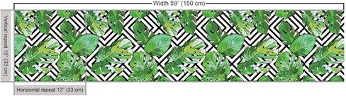 Ambesonne Teal Fabric by The Yard, Abstract Wave Design with Colorful Design Ocean Themed Marine Pattern Printed, Decorative Fabric for Pillow Shams Curtains and DIY Costumes, 1 Yard, Mint Green Blue in Kuwait