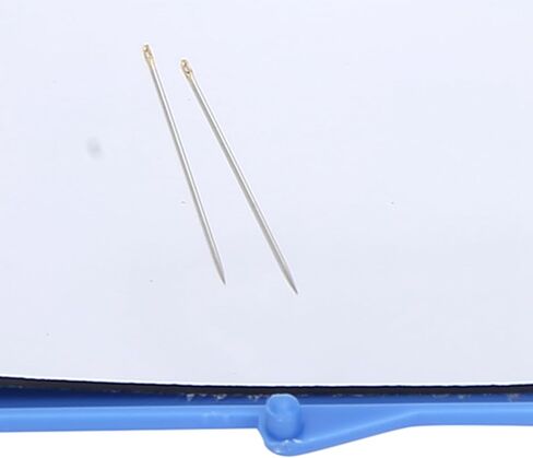 KooingTech 2pcs Magnetic Needle Case, 2.8x3x0.4 Inch Sewing Needle Case, Sewing Needle Holder with Built in Disk for Cross Stitch Sewing Knitting Pin Organizer in Saudi Arabia