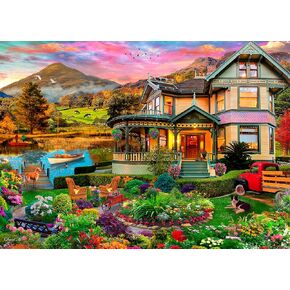 Ceaco - David Maclean - Escape for The Weekend - Desert Paradise - 1000 Piece Jigsaw Puzzle