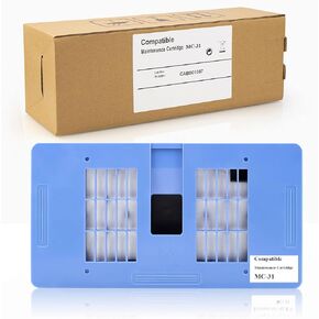 MC-31 Maintenance Cartridge Compatible for Canon Imageprograf TM-200 TM-205 TM-300 TM-305 TM-5200 TM-5205 TM-5300 TM-5305 Printers Replacement for Imageprograf Ta-20 and Ta-30