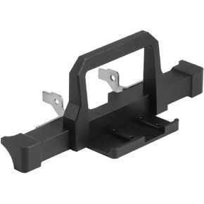 COOWOO Front Bumper Upgrade Part for 1/18 TRX-4M RC Crawler Cars - Aluminum Alloy, Precision CNC Machined, Enhanced Robustness, Improved Protection, and Stability