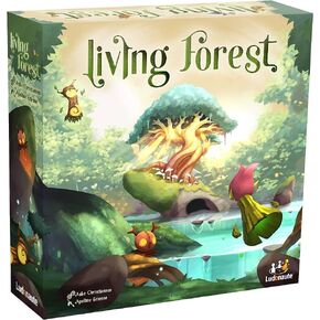 Living Forest Board Game - Nature Themed Strategy Game for Kids and Adults - Fantasy Game - Fun for Family Game Night - Ages 8+ - 2-4 Players - Average Playtime 40 Minutes - Made by Ludonaute